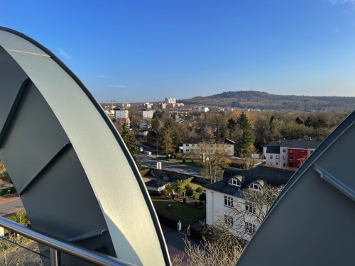 Arbeitsplatz mit Aussicht.